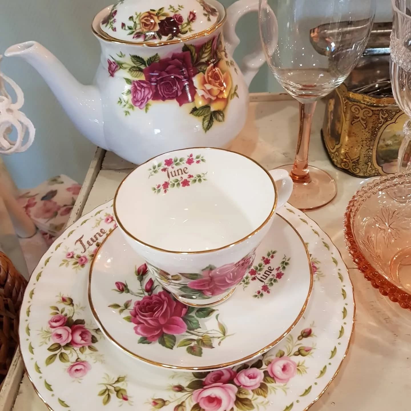 Servies van Toen impressie